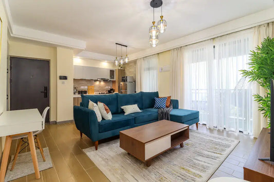 Elegant 2BR Central Haven w/ Pool, Gym & Rooftop