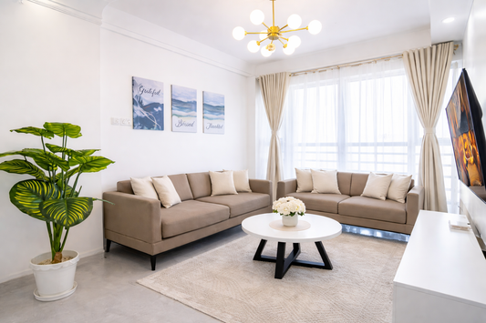 Elegant 2BR with Balcony &amp; Gym| Goldpark|Kilimani